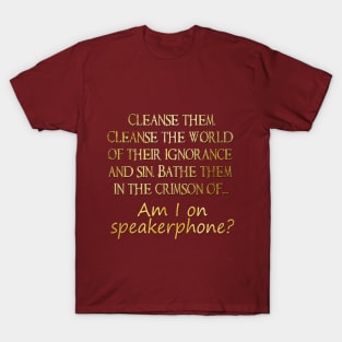 Cabin in the Woods Speakerphone T-Shirt